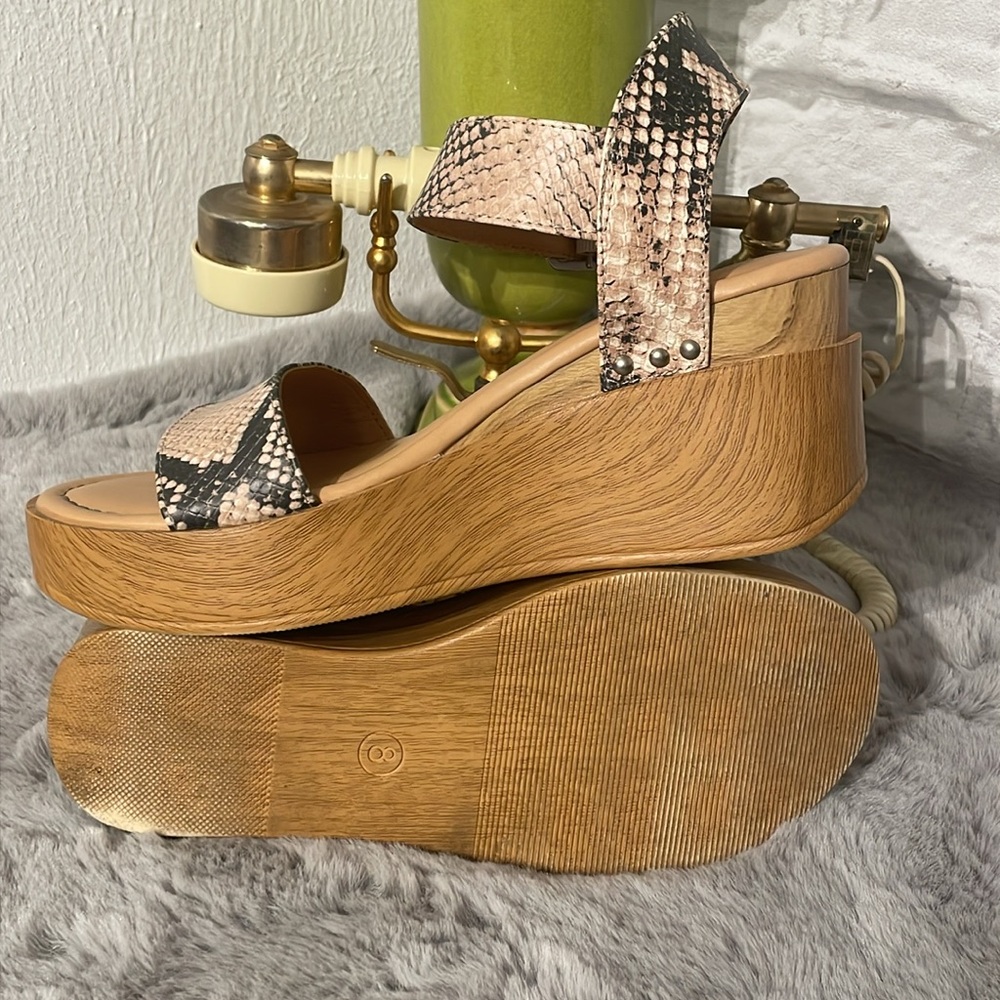 Universal Thread Stylish Snake Print Sandals. As … - image 3